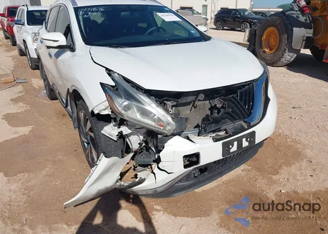 2017 Nissan Murano Platinum из США, поврежденный, VIN 5N1AZ2MG2HN151056